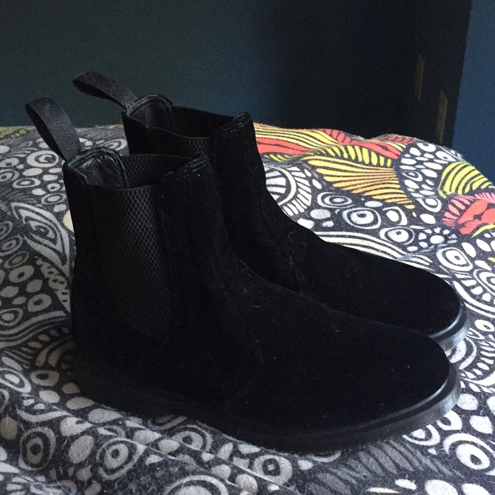 Dr. marten Floren velvet Chelsea boots